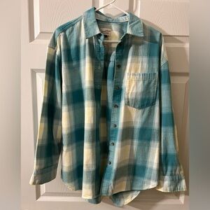 NWOT Plaid Button-Down Flannel